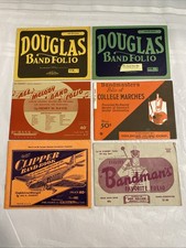 Folio de groupe de partitions. Bande de Douglas folio vol. 1 & 2. + Plus de cornet Bb solo