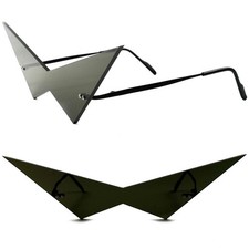 Dirk Strider Inspired Anime Futuristic Comic Costume Cosplay Black Sun Glasses