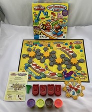 2010 Play-Doh Toy Time Race Game by Hasbro Complete Great Condition Fresh Doh