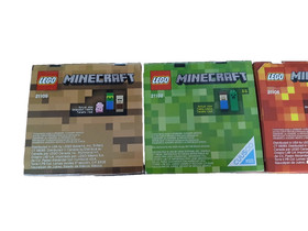 New Lego Minecraft Complete Collection of 4 Microworlds 21102 21105 21106 21107!