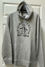 Sweat zippé à capuche homme gris chiné
