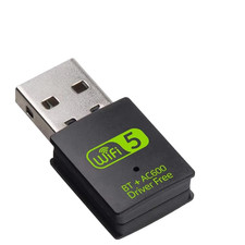 USB WiFi 6 Bluetooth 5.4 Adapter 900Mbps Dual Band 2.4/5GHz USB Dongle PC