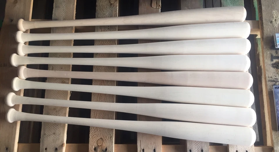 Tacos de beisebol Wood Blem prontos para 4 jogos (FRETE GRÁTIS! - Imagem 3 de 3