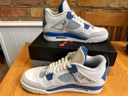 Nike Air Jordan 4 Retro Military Blue 2012 Herren Basketballschuhe UK 9 - Bild 10 von 15