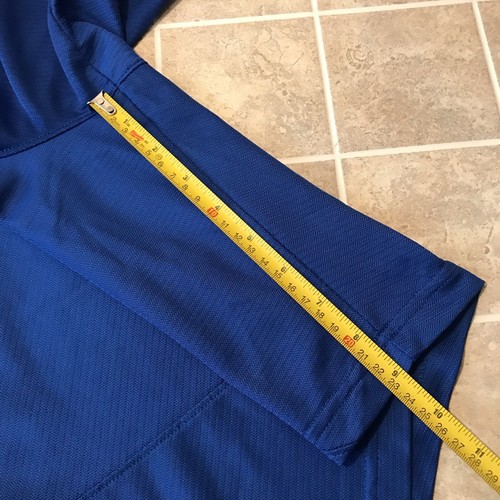 Nike Dri-Fit Basketball Shorts Big Swoosh Logo Blue 9" Inseam Youth Teen Size XL - Picture 10 of 10