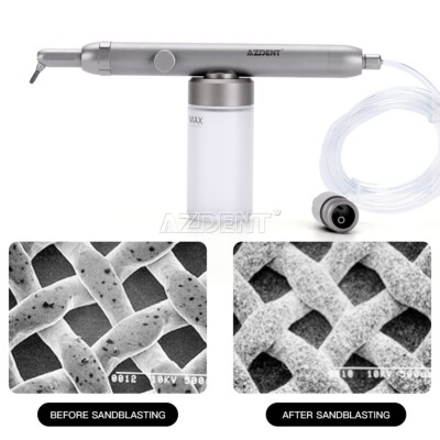 Dental Alumina Air Abrasion Polisher Microetcher Sandblasting 2Holes
