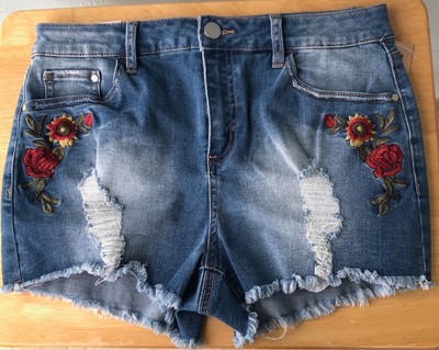 tinseltown denim couture high waisted pants