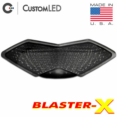 Ninja 1000SX Blaster-X Integrated Tail Light Programmable Ultra-Bright Smoked