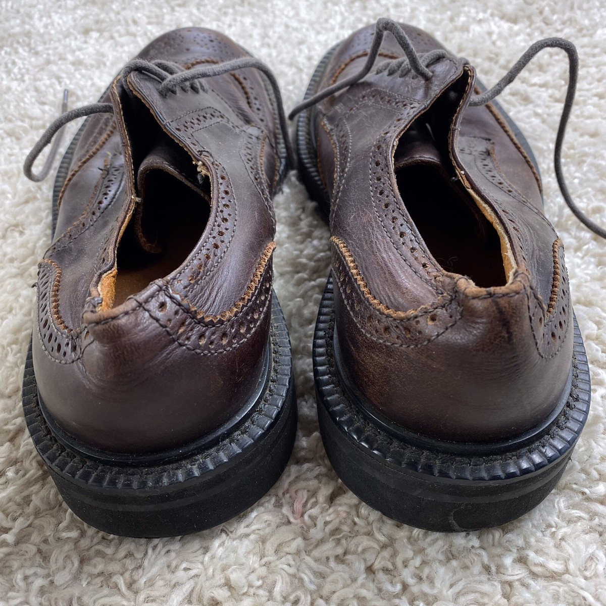 American Eagle Outfitters mens size 10 Dark Brown Leather  display picture 2