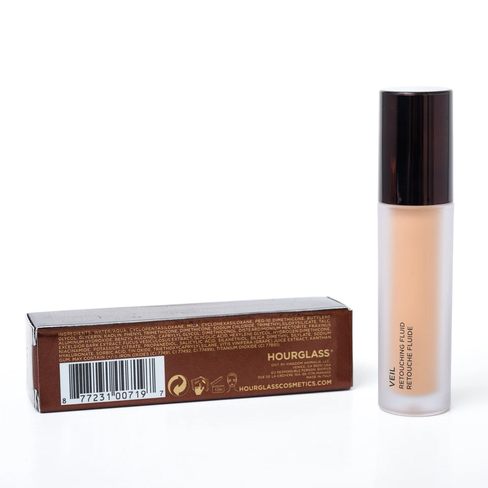 HOURGLASS VEIL Retouching Fluid - "NATURAL" - 0.10 OZ / 3.2 ml - Made in Italy - Image 3 of 4