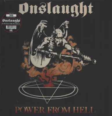 PICTURE DISC Onslaught Power from Hell PICTURE DISC / LTD. NEW OVP High Rol