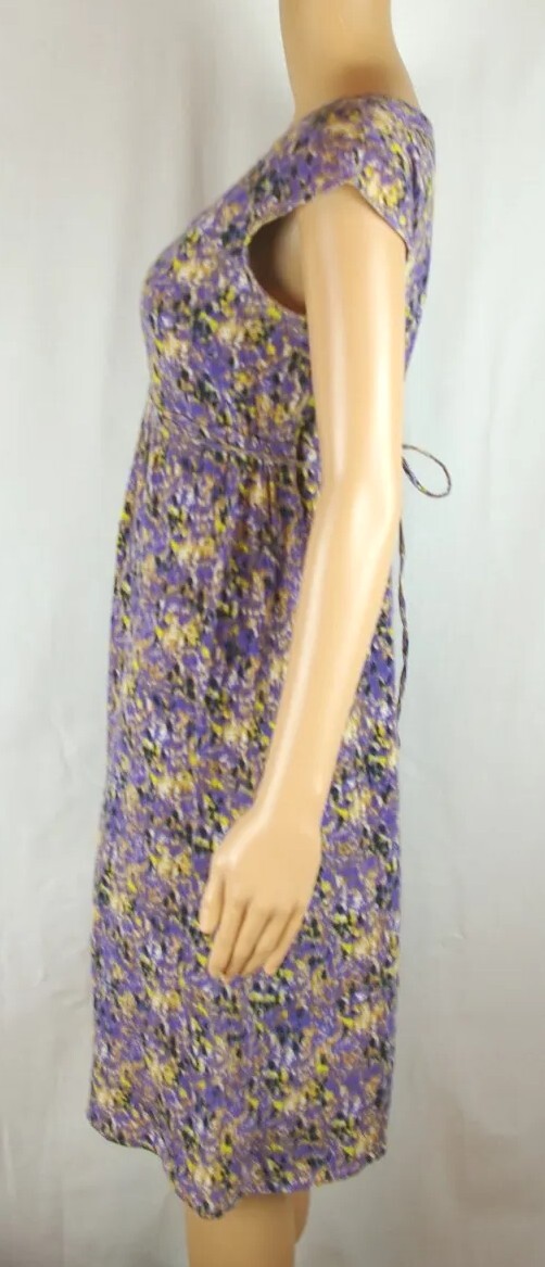 Eddie Bauer Multi- Colored Patterned Cap Sleeve S… - image 5