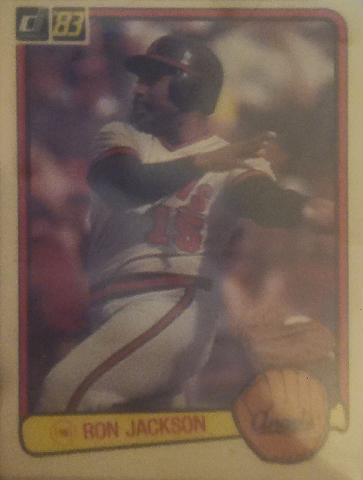 1983 Donruss #639a Ron Jackson 