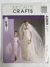 McCall's Crafts The Tyler Wentworth Collection 16" Doll Clothes Pattern 4269