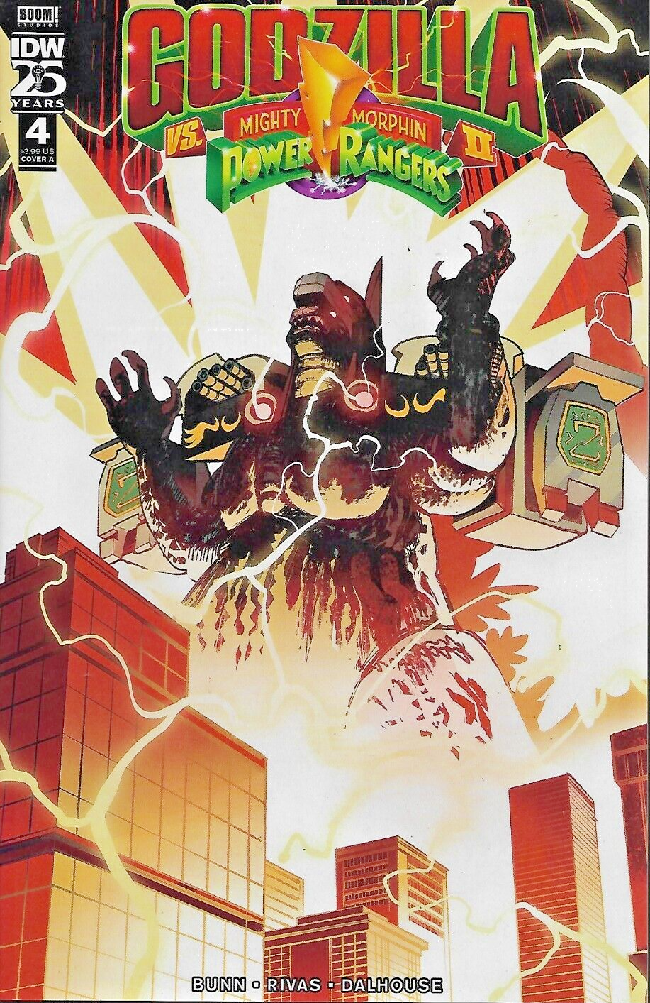 GODZILLA VS. MIGHTY MORPHIN POWER RANGERS II (2024) #4 A - New Bagged