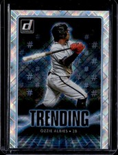 2021 Donruss #TR4 Ozzie Albies  Trending Diamond