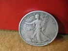 1936 S Walking Liberty Half Dollar VF+ silver