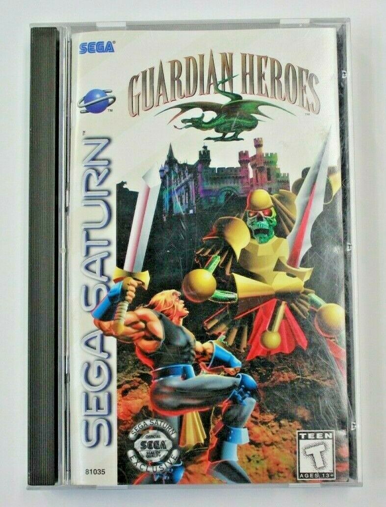 Guardian Heroes (Sega Saturn) Complete In Box CIB Tested