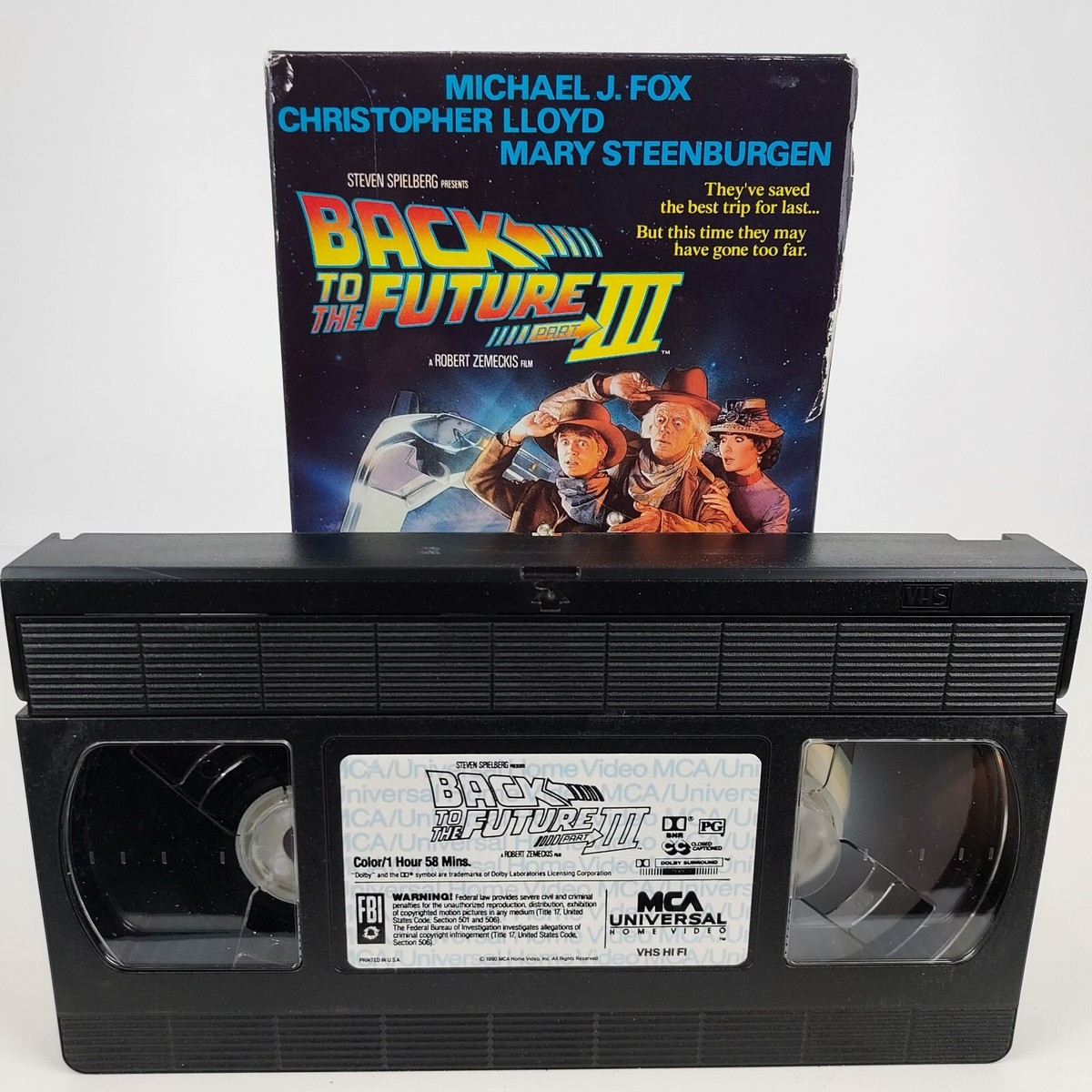 T AND T　Vol.3　VHS Back to the Future 3 (VHS, 1990) for sale online | eBay