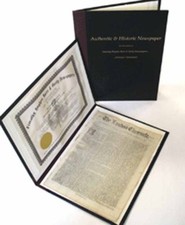 MEDIUM - DELUXE Archival PORTFOLIO for TIMHU Newspaper! Approx 17 x 12.75 inches