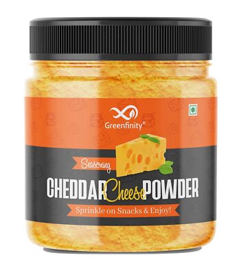 Natural & Organic Cheddar Cheese Powder Delicious Cheese Flavored Pop Corn