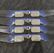 4 Pack - HD Solar Eclipse Glasses. ISO/CE Certified RUSH Shipping Available