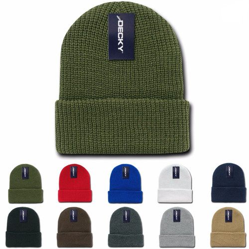 1 Dozen Decky Beanies GI Watch Cap Hat 