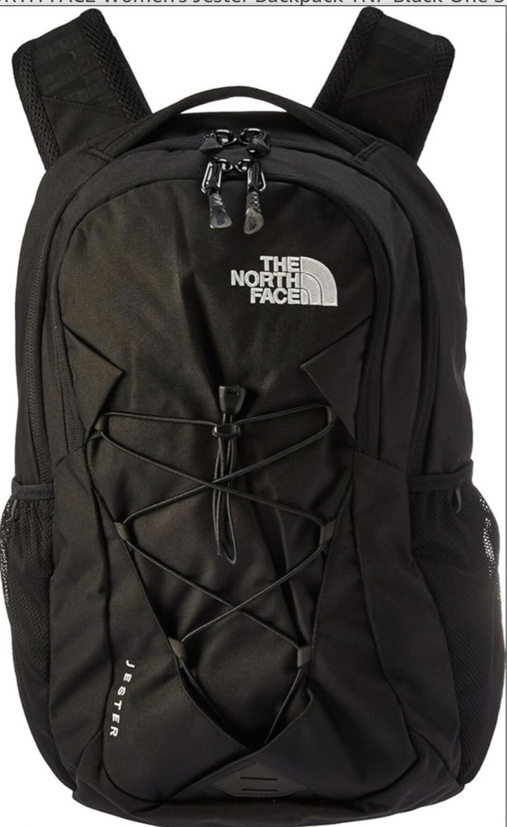 THE NORTH FACE UNISEX Jester Backpack TNF Black One Size | eBay