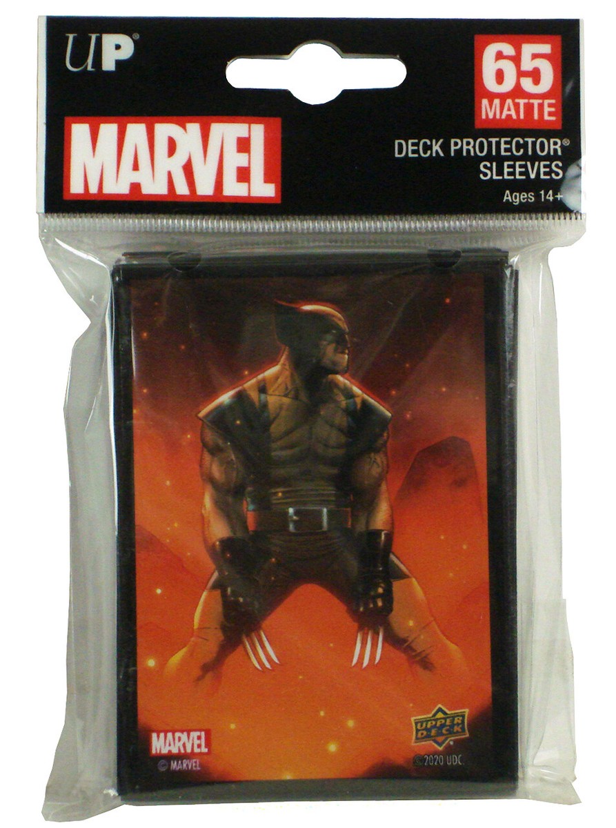 Deck Protector Marvel Wolverine Card Sleeves 65ct Sleeve Durable Upper for  sale online | eBay