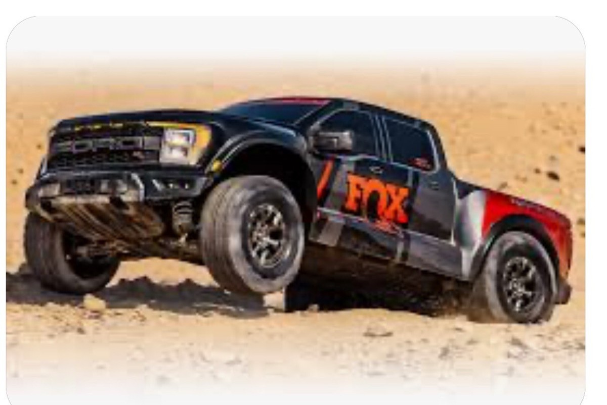 た*か様 Noah Curvest-Tricker XX 155 Traxxas 101076-4-FOX - F-150 Raptor 4WD Truck, FOX BRUSHLESS