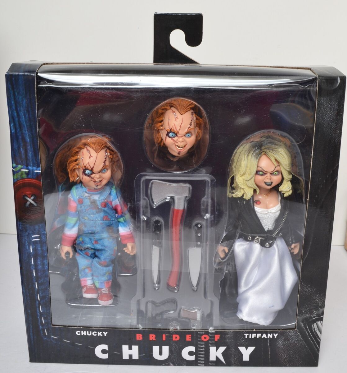 Bride of Chucky フィギュアセット BRIDE OF CHUCKY Chucky & Tiffany 2 Pack Action 5