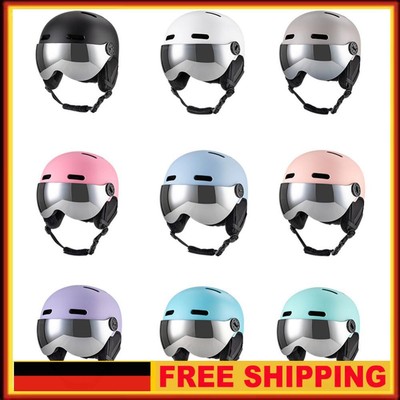 Ski Protective Cap ABS Shell and EPS Foam Snowboard Helmet for Men Women & Youth