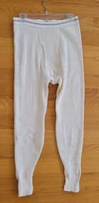 Vintage Hanes Men's L 38-40 Insul Knit Thermal Pants Base Layer Red Tag