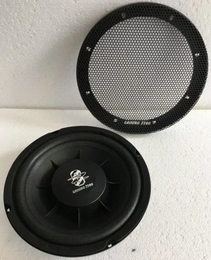 Ground Zero GZRW 8FL 20cm flach Subwoofer Kickwoofer (8") Free-Air inkl. Gitter! - Bild 2 von 4