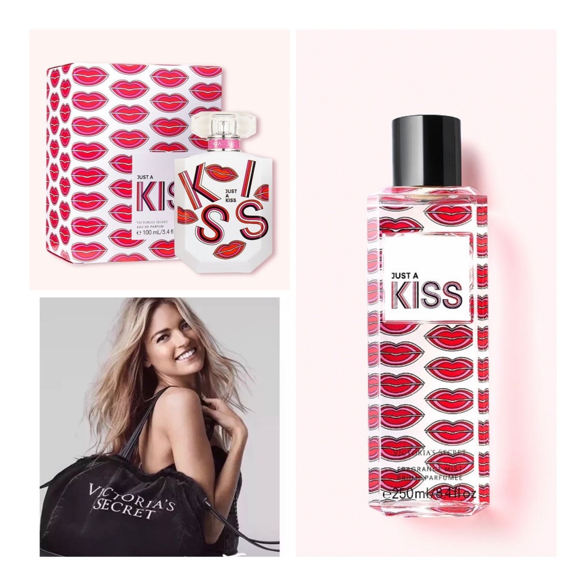 香水(女性用) Victoria's Secret Just A Kiss 50ml Victoria's Secret JUST A KISS Eau de Parfum (3.4 fl.oz.) / Mist