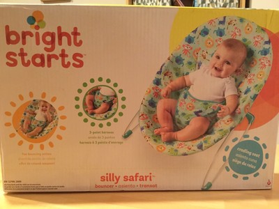 bright starts silly safari bouncer