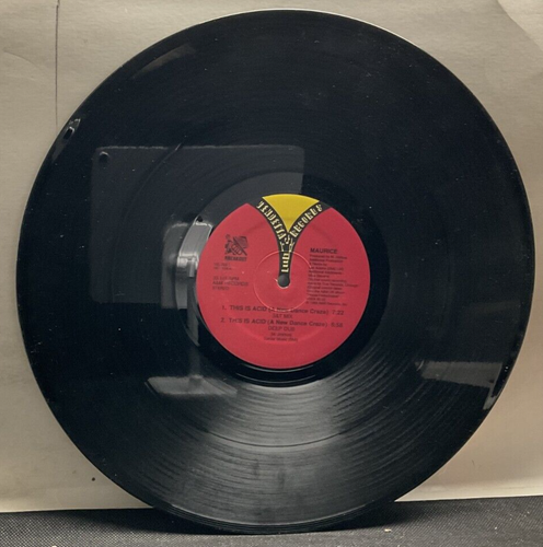 A73 Maurice: This Is Acid, 1988 Vendetta Records VE 7016 - Acid House 12" Single - Foto 1 di 2
