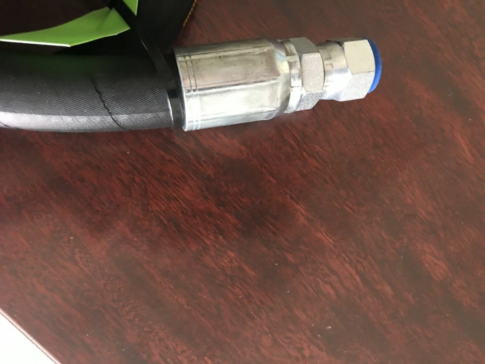 1/2"x 108" 2-Wire 5,000 PSI Hydraulic Hose Assembly with 2 female JIC 1/2 thread - Image 3 of 3