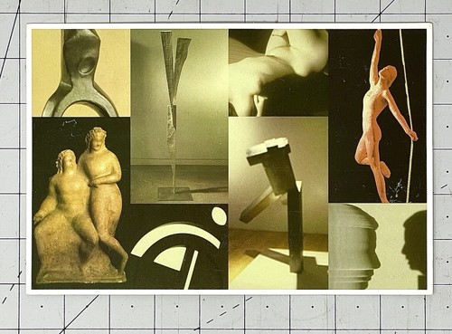 Sculpture: Figure In Motion - 2001 Art Announcement Card - Louise Bourgeois - Picture 5 of 6