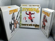 STIKFAS  Samurai Stallion And Dragon FAIRY MEDEVIL KNIGHT Action Figure Lot  