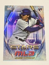 2023 Topps Baseball Stars of MLB #90 - James Outman RC - Los Angeles Dodgers