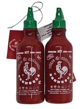 Sriracha Hot Chili Sauce Huy Fong Foods Christmas RUZ Decoupage Ornament 2023 4  