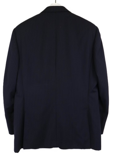 CANALI Blazer Men's (EU) 52 Single Breasted Notch Lapel Wool Pinstripe - Picture 2 of 13