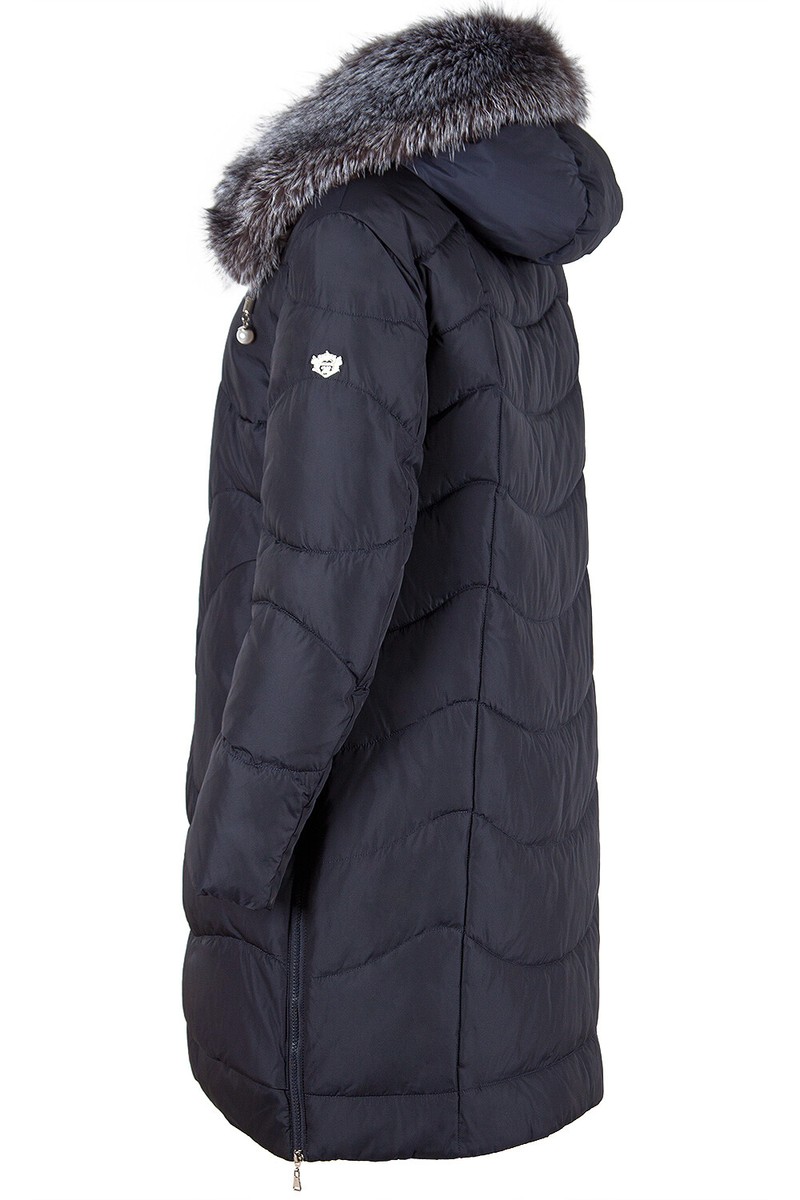 Jacken Daunenjacke Damen Echtfell Kapuze Snowimage Grimada