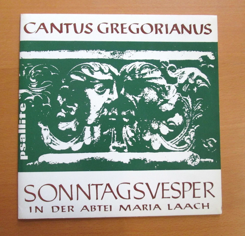 Cantus Gregorianus Sonntagsvesper In Der Abtei Maria Laach 10" Vinyl NEAR MINT - Изображение 4 из 4