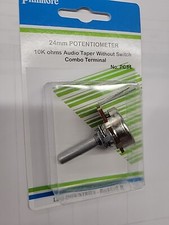 New 10K OHM Audio Taper Potentiometer 24mm - PC34