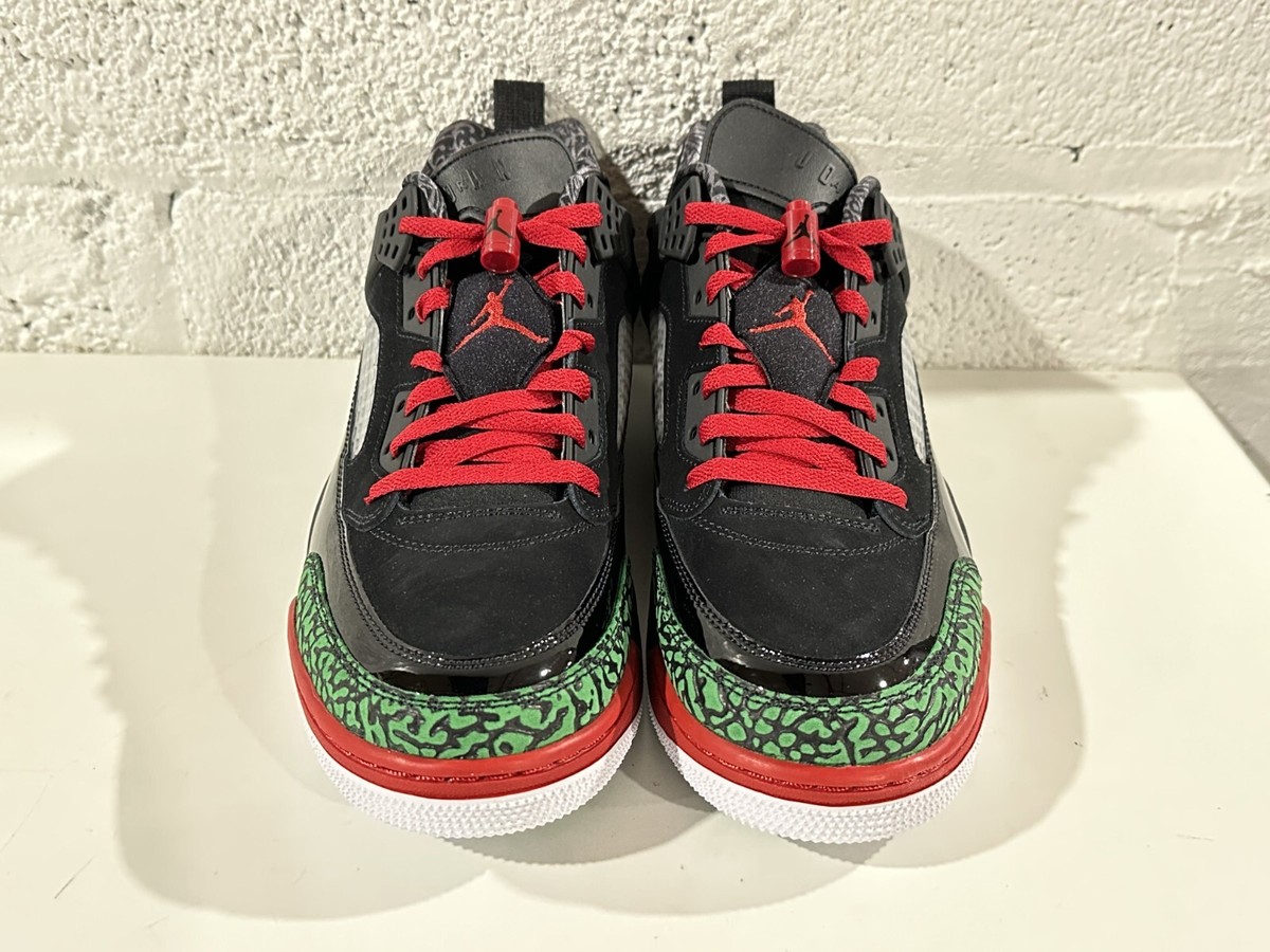 NEW Nike Jordan Spizike Low Black Varsity Red FQ1759-060 Men's Sz