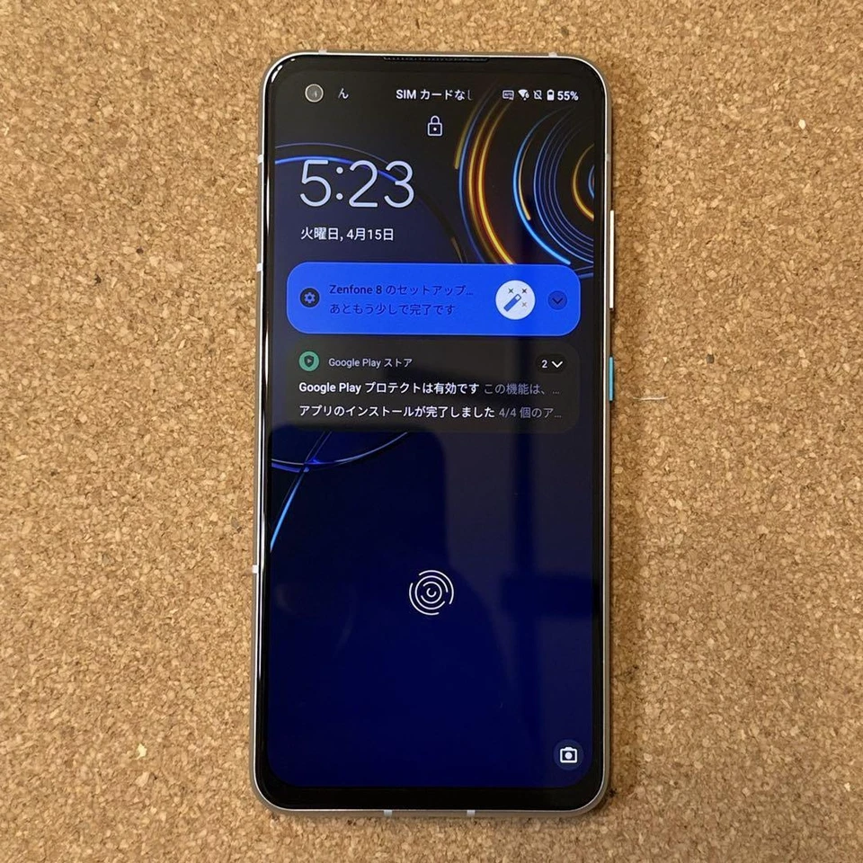 Asus Zenfone 8 SIM libre ZS590ks Moonlight White RAM8 128GB usado de Japón - Imagen 2 de 4