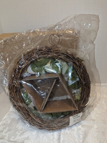 Avon Gift Collection 2002 Spring Blossom Wreath Sealed Original Box 10" - 第 7/8 張圖片