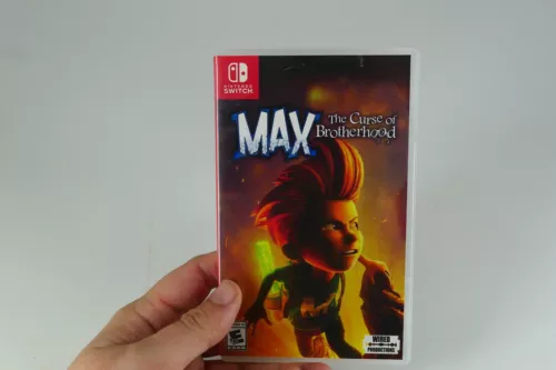 Max: The Curse of Brotherhood (Nintendo Switch, 2018) Video Game Complete